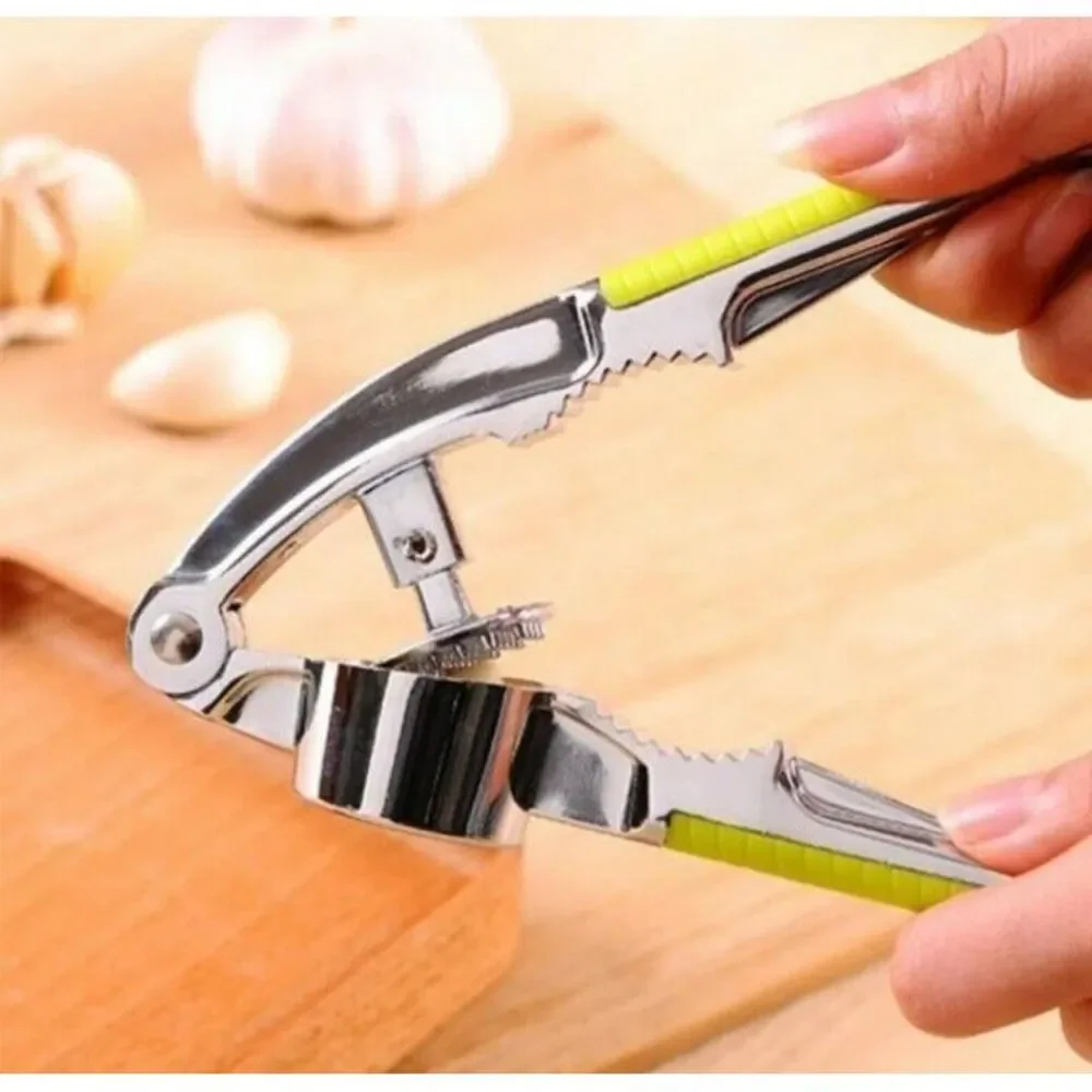 Stainless‎ steel garlic masher for kitchen